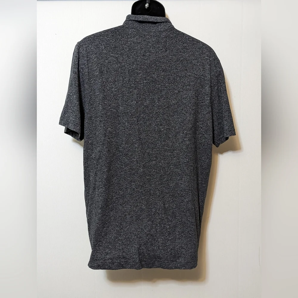 Men's Banana Republic Polo Short Sleeves Gray Size XL